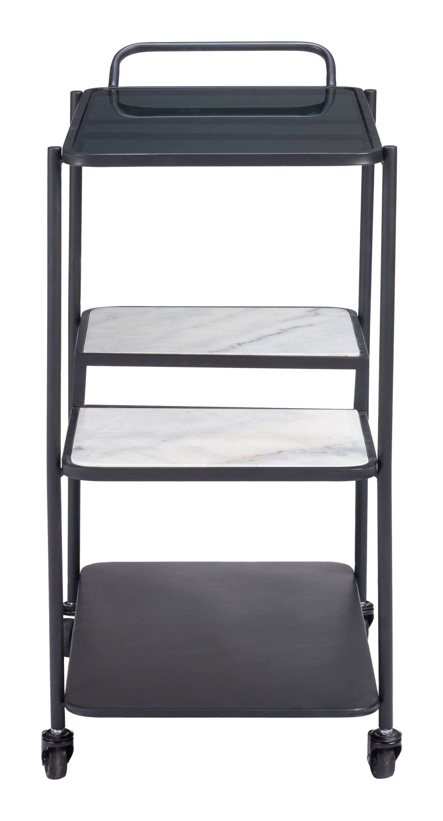 Constanza Bar Cart & Serving Cart - Black